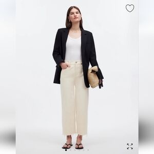 Madewell The Petite Perfect Vintage Wide-Leg Crop Jean 25P